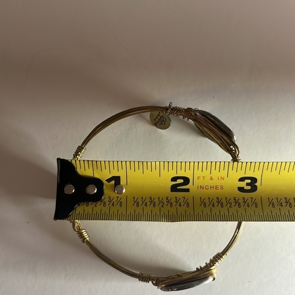 Bourbon and Bowties Sand Dollar Bangle - Picture 3 of 9